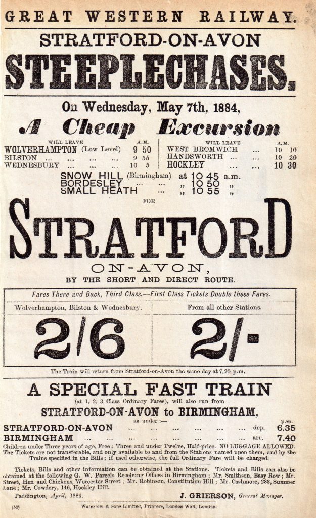 A gallop through our history from George I to the present day